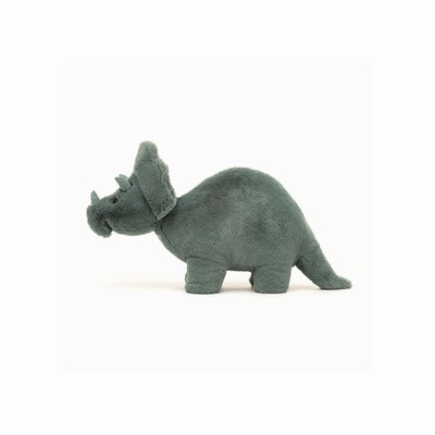 Jellycat Fossilly Triceratops Dinosaurs Australia | 453816RDG